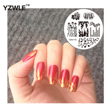 1 Piece Nail Art Image Stamp Stamping Plates Fire Note Pattern Manicure Template DIY Polish Stencil Nail Tools 2024 - buy cheap