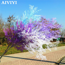 New smog grass home wedding decoration ceremony landscaping DIY simulation fog flower coral branch holiday party ornaments 2024 - buy cheap