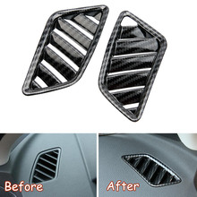 Car Dashboard Upper Air Vent Outlet Cover Trim Styling For Mitsubishi Eclipse Cross 2018 LHD Car Accessories 2Pcs 2024 - buy cheap