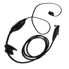 for Motorola GP328plus VOX Black Covert Acoustic Tube Earpiece PTT MIC Headset GP338plus GP344 GP388 walkie talkie two way radio 2024 - buy cheap