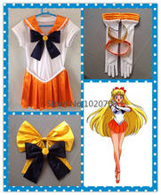 Sailor Moon Minako Aino Sailor Venus Mina Aino Cosplay Costume 2024 - buy cheap