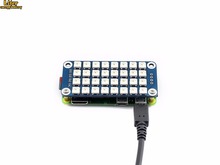 Настоящий цвет RGB LED HAT для Raspberry Pi, цветной дисплей поддерживает Любой обзор Raspberry Pi (непосредственно подключаемый) 2024 - купить недорого