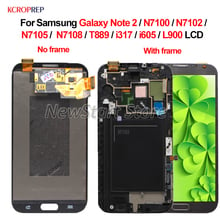 For Samsung Galaxy Note 2 LCD Display Touch Screen 5.5" For Samsung Note2 N7100 N7105 N7108 T889 N7102 I371 I605 L900 lcd 2024 - buy cheap