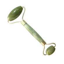 1 Pc Double Head Green Jade Roller Massager Eye Face Neck Facial Relax Slimming Thin face Body Beauty Health Care Tools 2024 - buy cheap