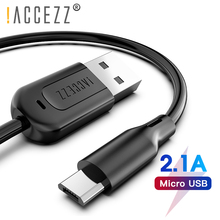 ¡! Accez-Cable de datos Micro USB para teléfono móvil, Cable de carga de datos Micro USB Android para Samsung S7 S6 Edge, Xiaomi Huawei 2024 - compra barato