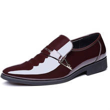 Мужские модельные туфли; роскошные кожаные модные свадебные туфли; мужские повседневные оксфорды в деловом стиле; zapatos de hombre 2024 - купить недорого