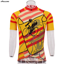 New Classical Retro NATIONAL SPAIN STYLE RIDER Team Maillot Cycling Jersey Customized Orolling Tops 2024 - buy cheap