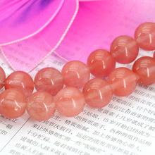 Round 14mm pink watermelon tourmaline loose beads 15inches 2 piece/lot DIY suitable for female jewelry making 2024 - buy cheap