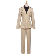 2019 Anime APH Axis Powers Hetalia South Italy Military Uniform Cosplay Party Costume Custom Made 2024 - buy cheap