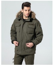Jaquetas militares masculinas de inverno, casacos quentes e grossos casuais para áreas externas, jaquetas masculinas de inverno 2024 - compre barato