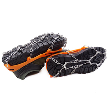 Ooutdoor Snowshoes Crampons Snow Ice Climbing Crampons Ice Crampon Hiking Slip Crampons Hiking Shoes Foot Over 10 Teeth Slip 2024 - buy cheap