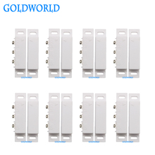 8 pairs/lot NO and NC two kinds type Wired magnetic contacts door window sensor for alarm system 2024 - buy cheap