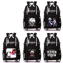 Wo hombres Anime Tokyo Ghoul Kaneki Ken Mochila colorida Mochila escolar para niños niñas estudiantes viaje 2024 - compra barato