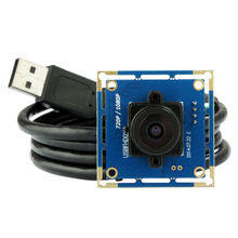 ELP CCTV Wide Angle Lens Camera Module full hd CMOS OV2710 high speed indurstrial Black White monochrom Camera USB free shipping 2024 - buy cheap