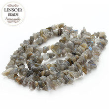 1string Approx.80cm/31.5"Dia 5-8mm Labradorite Chip Stone Loose Beads Jewelry Making F1798 2024 - buy cheap
