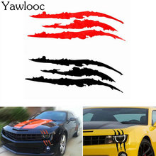 40cm*12cm Car Reflective Monster Sticker Black/White/Red Scratch Stripe Claw Marks Car Auto Vinyl Car Sticker Car Accessories 2024 - buy cheap
