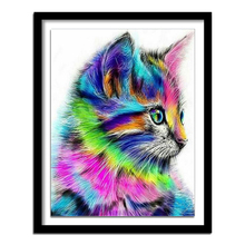 diamant painting DIY 5D Diamond Painting Cat Unfinished Home Decor Full Square Embroidery diamond  round Cross Stitch 2024 - buy cheap