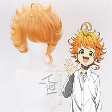 Peruca de cosplay feminina, cosplay de laranja, do anime yakusoku no backlight 2024 - compre barato