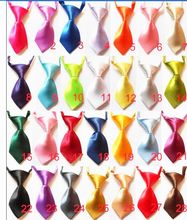 10pc/lot 2019 New arrival fashion wholesale solid color polyester and silk Pet cat puppy dog  tie PE08 2024 - buy cheap