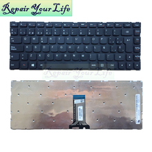 Сменная Клавиатура для ноутбука Lenovo IdeaPad 100s-14ibr s41-70 Flex 3 14 3-14 SP Spain 2024 - купить недорого