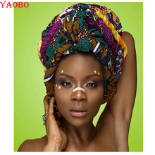 5D DIY Diamond Painting Africa woman Full Square Round diamond mosaic Diamond Embroidery portrait,art&Crafts,3d Cross Stitch 2024 - buy cheap