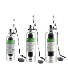 Kit de sistema generador de CO2 DIY para acuario, con regulador de flujo de aire y presión, planta de agua, Reactor de acuario 2024 - compra barato