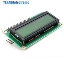 1pcs  Yellow Display IIC/I2C/TWI/SPI Serial Interface 1602 16X2 LCD Module 1602 lcd i2c 2024 - buy cheap