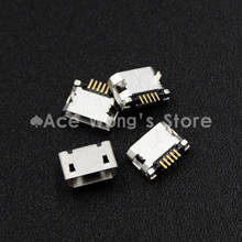 10pcs/LOT  Micro USB 5P,5-pin Micro USB Jack,5Pins Micro USB Connector Tail Charging socket (USB-7) 2024 - buy cheap