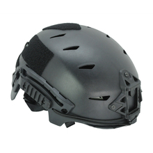 Caça Militar tático capacete protetor Base Jump Capacete RÁPIDO Capacetes Preto/Tan 2024 - compre barato