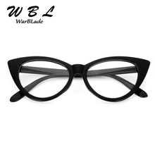 Óculos femininos warblade, armações de óculos de olho de gato, designer de marca, óculos transparentes, armação retrô para mulheres 2024 - compre barato