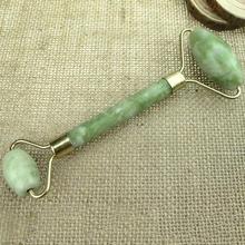 Natural Jade Roller Thin Face Massager Face-lift Beauty Neck Chin Roller Massage Slimming Remove Line Face-lifting Stick #2 2024 - buy cheap