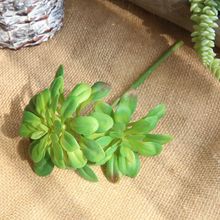 Artificial Plant Succulents Green Cactus Real Touch Soft Plastic DIY Home Garden Party Decoration Photography Props Plant Wall 2024 - buy cheap