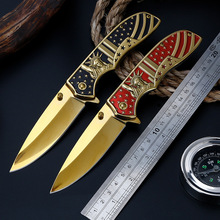 Cuchillo plegable de supervivencia multifunción cuchillo de alta dureza cuchillo de Camping al aire libre autodefensa cuchillos de titanio de caza Karambit 2024 - compra barato