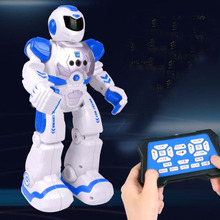RC Intelligent RC Robot 2.4G Gesture Sensor Smart Programming Automatic Presentation Toys Dance Music Songs Light for children 2024 - buy cheap