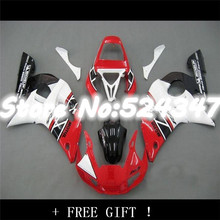 Injection customize fairing kit for  R6 1998 1999 2000 2001 2002 YZF-R6 red white black YZF R6 fairings set 98-01 02 2024 - buy cheap