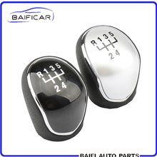 Baificar Brand New Genuine Electroplate 5 Speed Manual Stick Gear Shift Knob Lever Shifter For Kia Soul Forte Rio 2024 - buy cheap