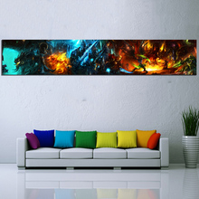 Póster de Wow World of Warcraft, imagen de pared en HD, pinturas en lienzo para decoración del hogar, 1 pieza 2024 - compra barato