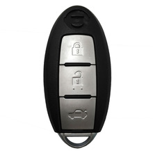 Nuevo estilo Funda inteligente para llave de mando a distancia de 3 botones de repuesto, para Nissan x-trail Teana Sylphy, 2014 2024 - compra barato
