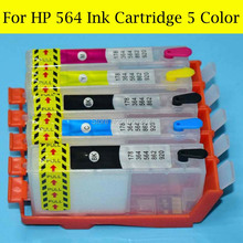 Cartucho de tinta HP564 con Chip de reinicio automático, recarga de tinta con ARC, para HP 564 XL, 5 colores, 2 juegos 2024 - compra barato