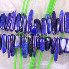 Irregular Shape Freeform Chip Loose Beads Natural Stone Blue lapis lazuli For Jewelry Making DIY Necklace String 16" S041 2024 - buy cheap