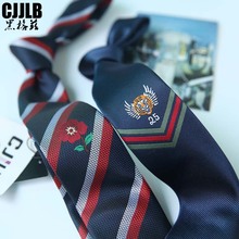 Corbatas delgadas bordadas para hombre, Corbatas clásicas informales, a la moda, de negocios y boda, 5-6cm 2024 - compra barato