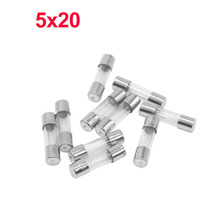 10pcs/lot One Sell 5*20mm Fast Blow Glass Tube Fuses 5 mm 250V 0.5 1 2 3 4 5 6 8 10 15 20 25 30 A AMP Fuse 2024 - buy cheap