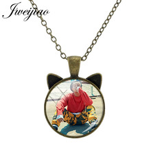 JWEIJIAO-collar con colgante de oreja de Animal Vintage, colgante de cristal, estilo KPOP MONSTA X, con imagen de cabujón, regalo para Fans, MN12 2024 - compra barato