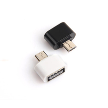 Micro v8 usb otg macho para usb fêmea, adaptador otg mini conversor portátil para samsung android acessórios de telefone 2024 - compre barato