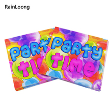 [RainLoong] Paper Papkin decoupage Birthday Event Tissue Napkins Decoupage Decoration Paper 33cm*33cm 1 pack (20pcs/pack) 2024 - buy cheap