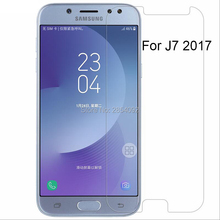 2PCS Tempered Glass For Samsung Galaxy J7 2017 Screen Protector for Samsung J7 2017 Film For Samsung J7 Pro Glass J730 Guard 2024 - buy cheap