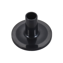 O cilindro preto cymbal sleeves plástico cilindro ajustou a substituição dos suportes do címbalo com base da flange 10 pacote 2024 - compre barato