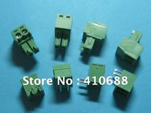 10 Pcs Pitch 3.5mm Angle 2way/pin Screw Terminal Block Connector Green Color T Pluggable Type 2024 - buy cheap