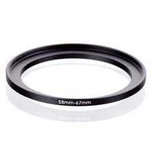 original RISE(UK) 58mm-67mm 58-67mm 58 to 67 Step Up Ring Filter Adapter black 2024 - buy cheap