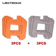 (For X6) Fiber Mopping Cloths for Liectroux Window Cleaning Robot , 6pcs/pack 2024 - buy cheap